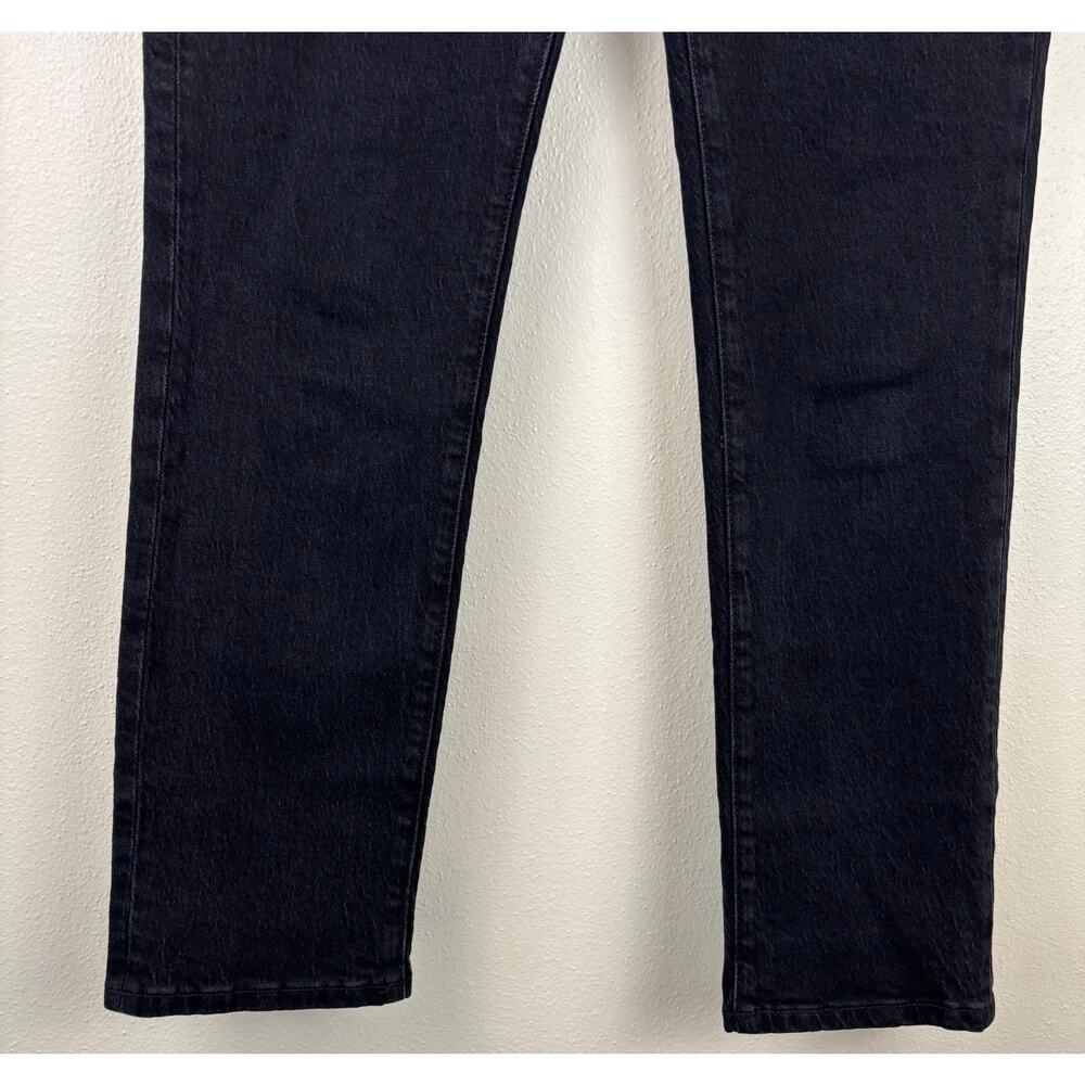 Madewell Mid-Rise Perfect Vintage Jeans Size 25 in Clean Black Wash - Picture 7 of 16